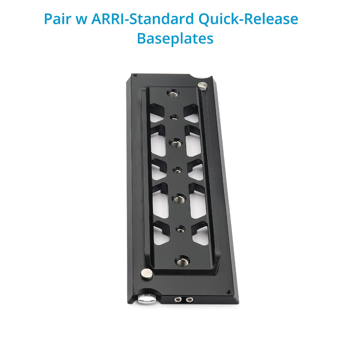 Proaim 12" Dovetail Tripod Plate V1 (ARRI Standard) for Heavy Camera Setup