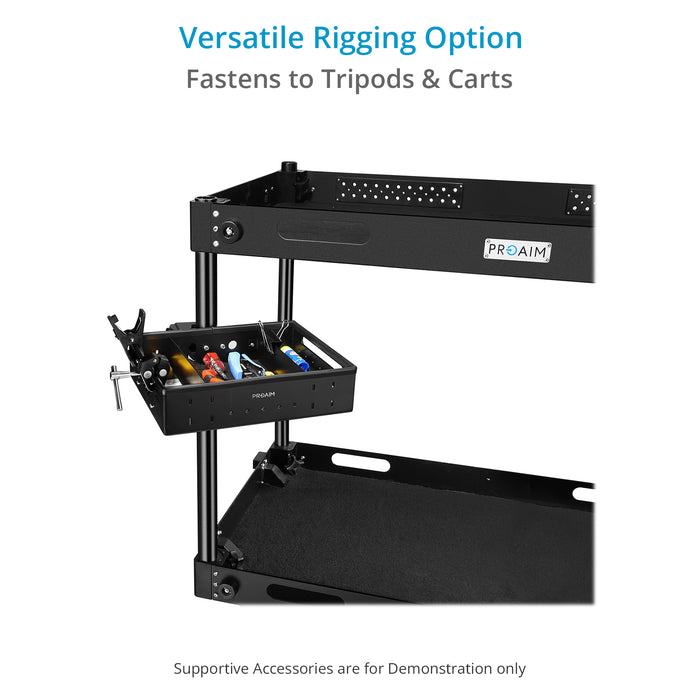 Proaim Camera Assistant Front Tray for Small Productions/ Studio Films