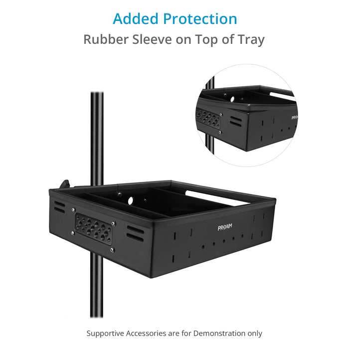 Proaim Camera Assistant Front Tray for Small Productions/ Studio Films